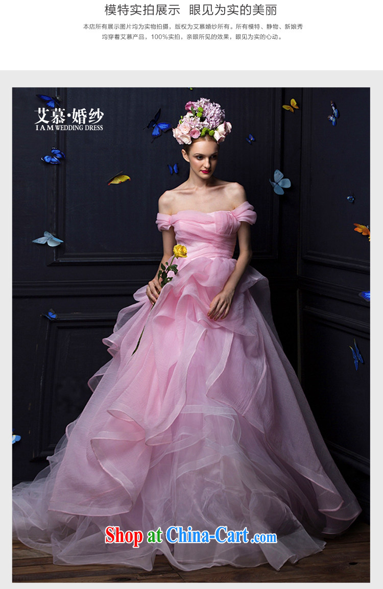 On the wedding dresses wedding dresses 2015 New Toner smears, chest a shoulder Princess bubble dresses wedding dresses light pink XL pictures, price, brand platters! Elections are good character, the national distribution, so why buy now enjoy more preferential! Health