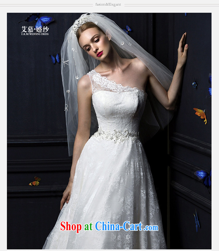 On the wedding 2015 new semi-dream the shoulder full lace long-tail bridal wedding dresses ivory XL pictures, price, brand platters! Elections are good character, the national distribution, so why buy now enjoy more preferential! Health