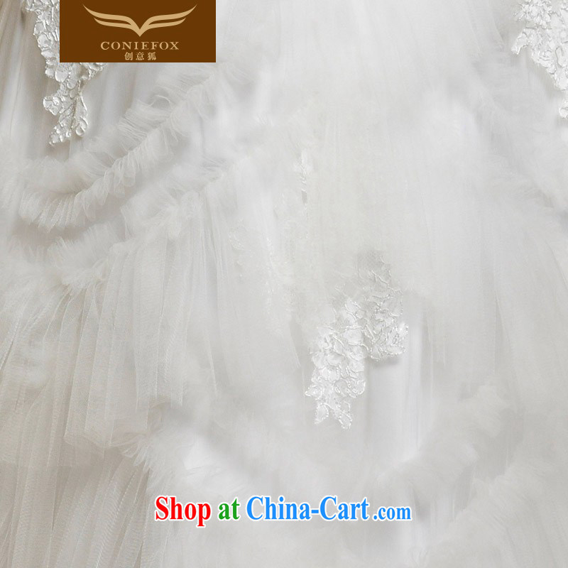 Creative Fox 2015 new high-end custom wedding dresses white wedding beauty video slim and stylish bridal wedding dresses 90,210 picture color tailored to creative Fox (coniefox), and shopping on the Internet