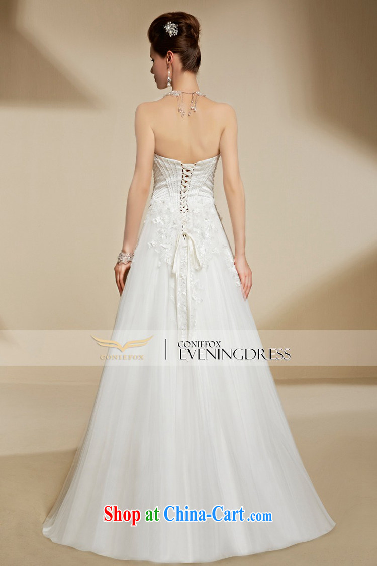 Creative Fox high-end custom wedding dresses bare chest white wedding dresses stylish and elegant long beauty bridal wedding dresses romantic wedding season 90,211 picture color tailored pictures, price, brand platters! Elections are good character, the national distribution, so why buy now enjoy more preferential! Health