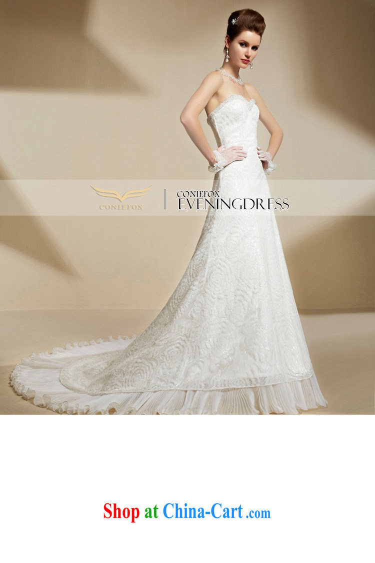 Creative Fox 2015 new high-end custom wedding dresses white bare chest wedding long wedding female beauty high waist bridal dresses 90,212 pictures color pictures, price, brand platters! Elections are good character, the national distribution, so why buy now enjoy more preferential! Health