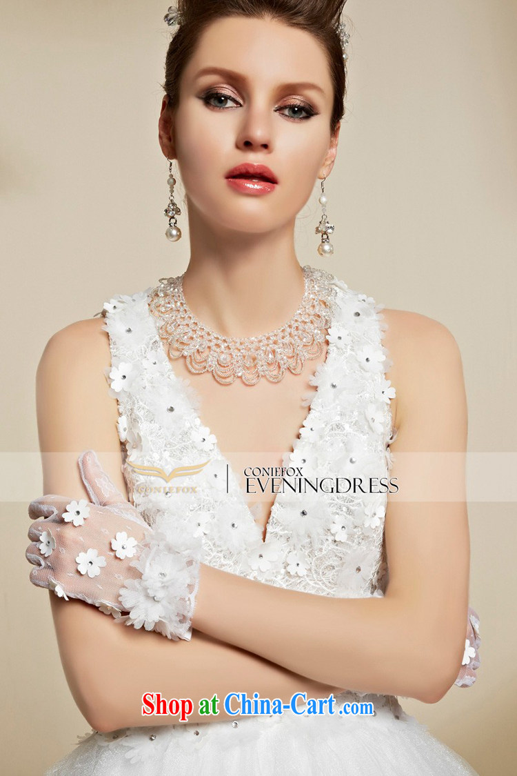 Creative Fox 2015 high-end custom white wedding dresses sexy V collar bridal wedding dress beauty graphics thin shoulders long wedding 90,215 picture color tailored pictures, price, brand platters! Elections are good character, the national distribution, so why buy now enjoy more preferential! Health
