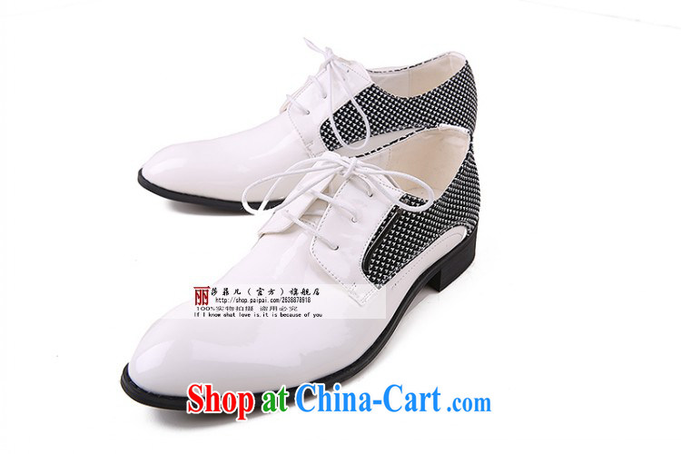 Men's shoes men's leather point of shoes is business shoes autumn and winter English Korean leisure shoes men's shoes black 44 pictures, price, brand platters! Elections are good character, the national distribution, so why buy now enjoy more preferential! Health