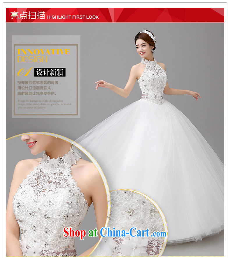 The United States, wedding dresses 2015 spring and summer new Korean-style princess is also wedding Korean lace inserts drill beauty with yarn H - 79 white XXL pictures, price, brand platters! Elections are good character, the national distribution, so why buy now enjoy more preferential! Health