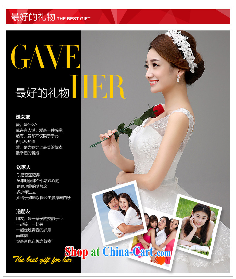 The United States, wedding dresses new 2015 spring and summer fashion the code marriages Korean shoulders V collar with cultivating graphics thin strap H - 80 white XXL pictures, price, brand platters! Elections are good character, the national distribution, so why buy now enjoy more preferential! Health