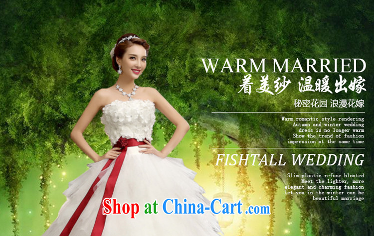 Honey, bride wedding dresses 2015 new, wipe the chest, with Princess Korean video thin wedding bridal home yarn white L pictures, price, brand platters! Elections are good character, the national distribution, so why buy now enjoy more preferential! Health