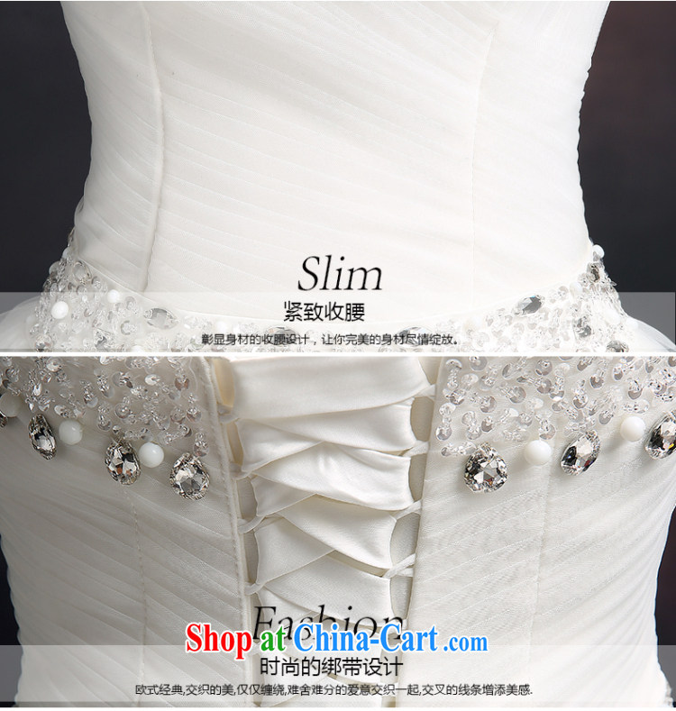 Ting Beverly wedding dresses 2015 new spring and summer Korean wiped chest wedding beauty autumn graphics thin large, stylish Princess shaggy dress white XXL pictures, price, brand platters! Elections are good character, the national distribution, so why buy now enjoy more preferential! Health