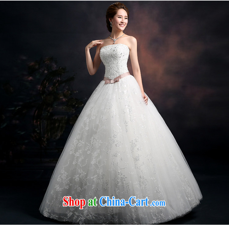 Ting Beverly 2015 new spring and summer wedding dresses autumn Korean fashion erase chest wedding with the Code strap Princess shaggy dress white XL pictures, price, brand platters! Elections are good character, the national distribution, so why buy now enjoy more preferential! Health