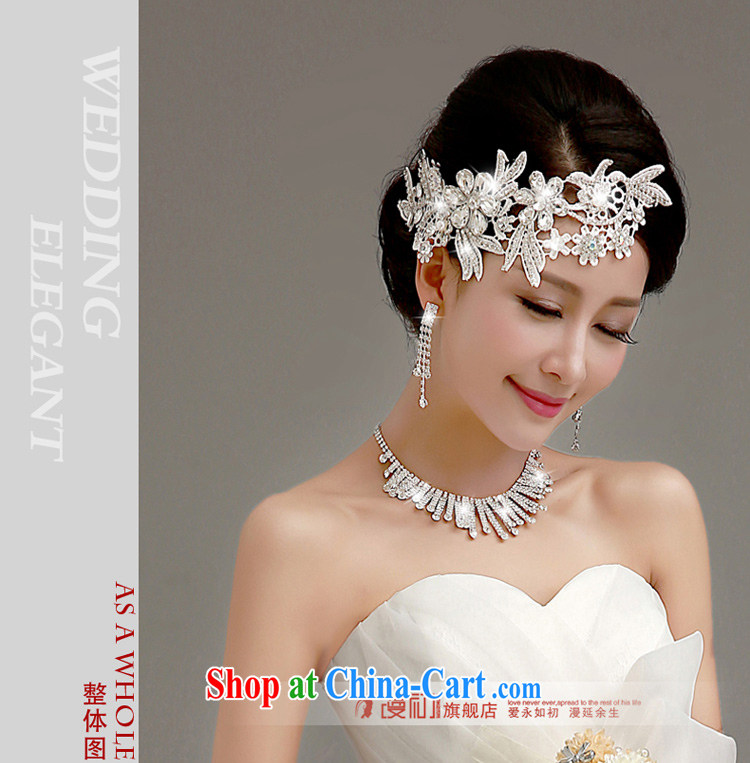 Early definition 2015 bridal wedding dresses accessories Korean bridal head-dress necklace earrings wedding dresses accessories 3-Piece head-dress necklace earrings 3-piece set of pictures, price, brand platters! Elections are good character, the national distribution, so why buy now enjoy more preferential! Health
