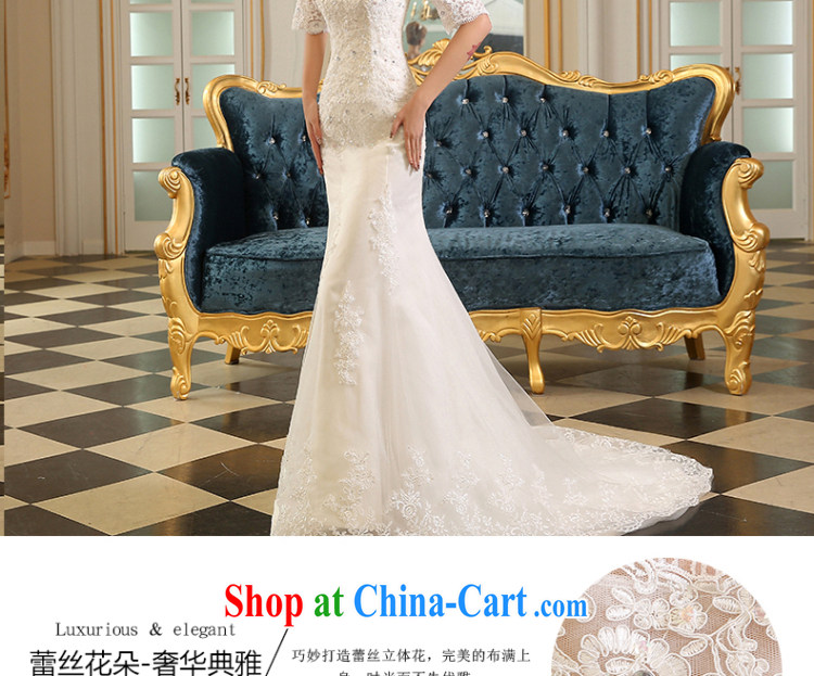 Sophie HIV than wedding dresses 2015 new summer fashion Korean bridal dresses video thin, cuff lace a Field shoulder crowsfoot wedding band, the trailing white XXL pictures, price, brand platters! Elections are good character, the national distribution, so why buy now enjoy more preferential! Health