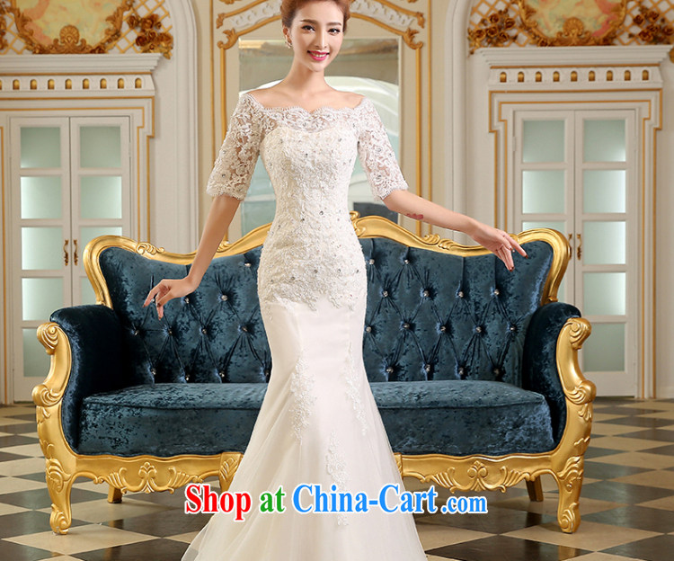Sophie HIV than wedding dresses 2015 new summer fashion Korean bridal dresses video thin, cuff lace a Field shoulder crowsfoot wedding band, the trailing white XXL pictures, price, brand platters! Elections are good character, the national distribution, so why buy now enjoy more preferential! Health