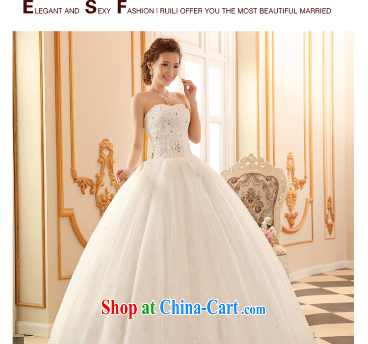 Sophie HIV than bare chest wedding dresses 2015 new summer Korean stylish wedding bridal wedding dress with A field dress shaggy dress tied with a large, wedding white XXL pictures, price, brand platters! Elections are good character, the national distribution, so why buy now enjoy more preferential! Health