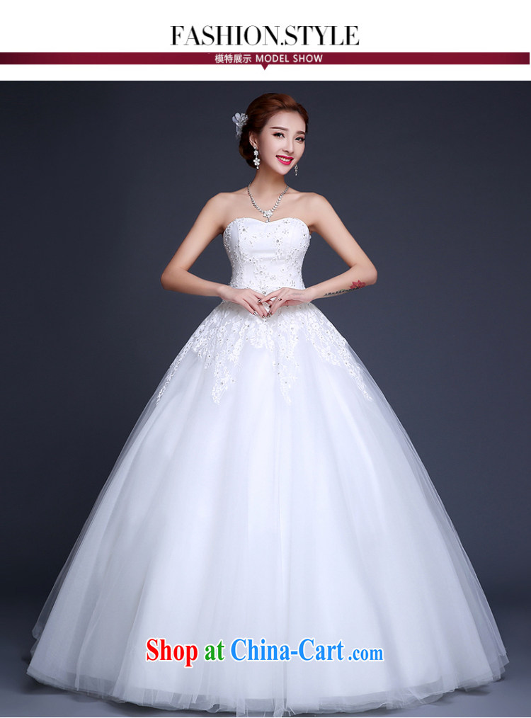 The Vanessa wedding dresses summer 2015 new Korean fashion erase chest wedding white lace wedding beauty tie wedding long with wedding summer female white XXL (high lace elegant and comfortable) pictures, price, brand platters! Elections are good character, the national distribution, so why buy now enjoy more preferential! Health