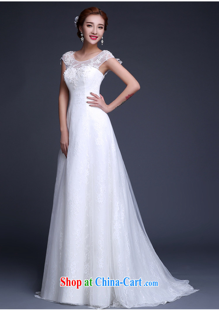 The Vanessa wedding dresses 2015 summer new marriages wedding shoulders wedding white lace crowsfoot wedding tie-up cultivation, small tail wedding female white XXL (with bare chest beauty graphics thin) pictures, price, brand platters! Elections are good character, the national distribution, so why buy now enjoy more preferential! Health