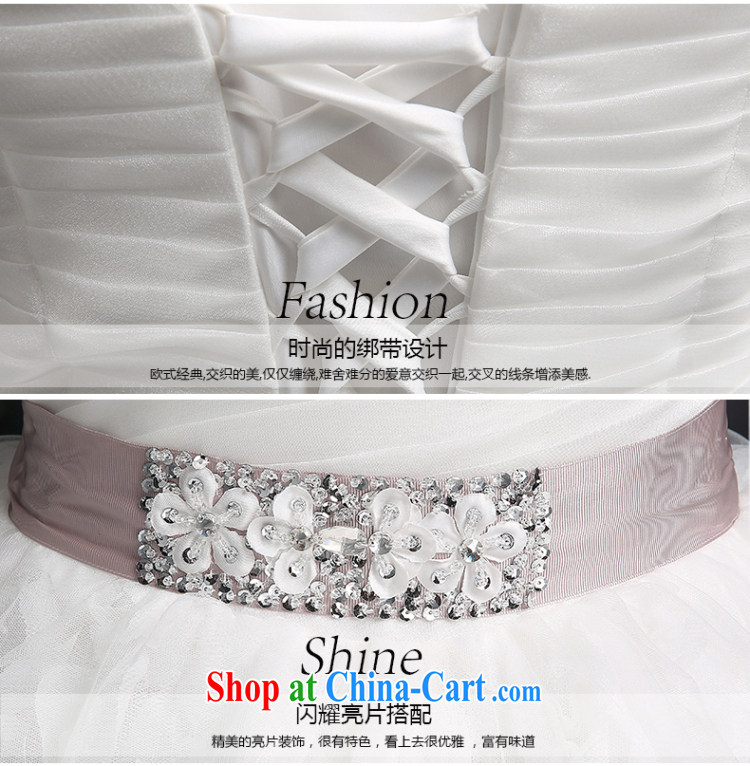 The Vanessa wedding dresses 2015 summer new marriages wedding white bare chest wedding dresses long, with shaggy dress beauty tie wedding dresses female white XXL (intimate tie-up three-dimensional lumbar) pictures, price, brand platters! Elections are good character, the national distribution, so why buy now enjoy more preferential! Health