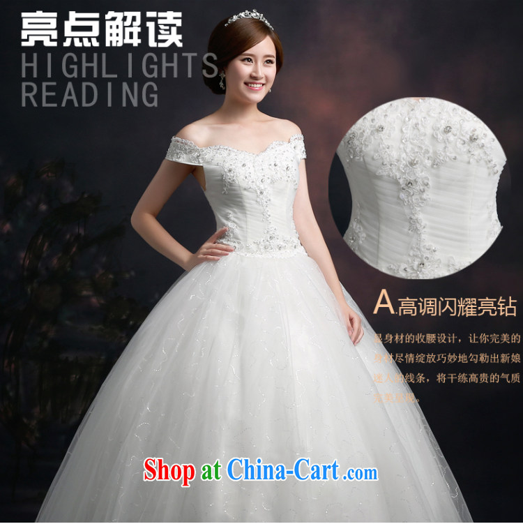 The Vanessa wedding dresses summer 2015 new Korean version a Field double-shoulder wedding white lace strap wedding bridal marriage wedding pregnant women, the female white XXL (intimate tie-up three-dimensional lumbar) pictures, price, brand platters! Elections are good character, the national distribution, so why buy now enjoy more preferential! Health