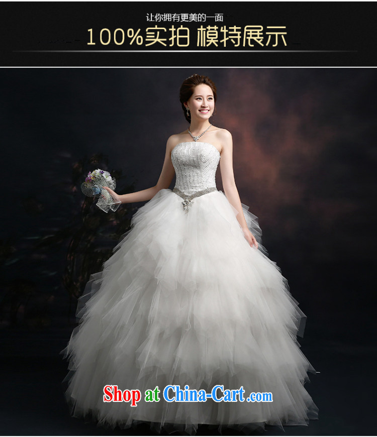 The Vanessa wedding summer 2015 new Korean marriages wedding dresses white bare chest larger wedding beauty tie wedding long with shaggy dress girls white XXL (intimate tie-up three-dimensional lumbar) pictures, price, brand platters! Elections are good character, the national distribution, so why buy now enjoy more preferential! Health
