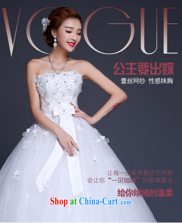 The Vanessa summer 2015 new Korean wiped his chest bridal wedding dresses skirt white with wood drill lace beauty with long, Shaggy dress girls white L pictures, price, brand platters! Elections are good character, the national distribution, so why buy now enjoy more preferential! Health