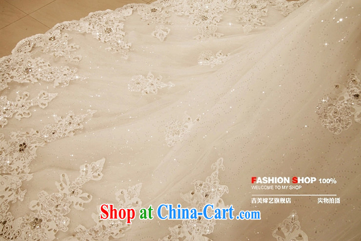 Jimmy married arts 2015 new Korean Princess skirt tail HT 7211 dress graphics thin bridal water drilling wedding lace with S pictures, price, brand platters! Elections are good character, the national distribution, so why buy now enjoy more preferential! Health