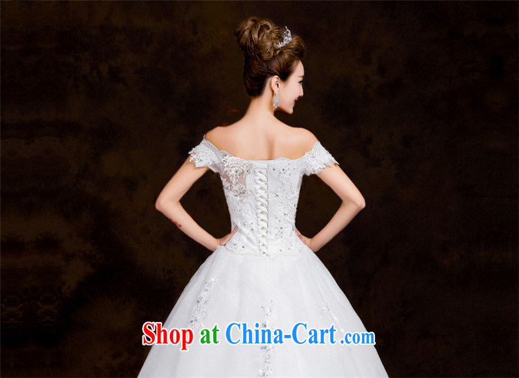 Tslyzm wedding dresses spring and summer 2015 new, the clean and elegant, the Field shoulder bridal wedding dresses Home welcome yarn fine lace beauty graphics thin white XXL pictures, price, brand platters! Elections are good character, the national distribution, so why buy now enjoy more preferential! Health