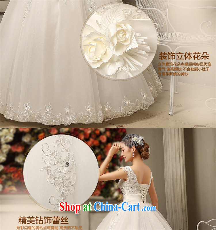 Tslyzm pregnant wedding high waist high, bridal 2015 spring and summer NEW GRAPHICS thin straps with wedding flowers water drilling shaggy skirts white XXL pictures, price, brand platters! Elections are good character, the national distribution, so why buy now enjoy more preferential! Health