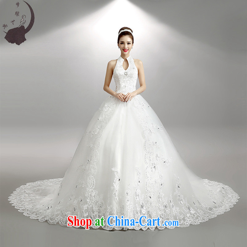 Dream of the day wedding dresses new 2015 fall in love with the template attached also with tail erase chest wedding dress 1771 is also tail 70 CM, XL 2.2 feet waist
