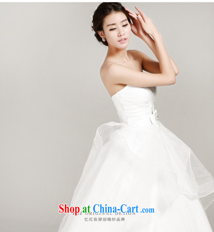 Recall that the red makeup spring and summer wedding dresses new 2015 new stylish wedding tail drill white retro tie-high-end H 14,746 white XL (shipping ultra-fast) pictures, price, brand platters! Elections are good character, the national distribution, so why buy now enjoy more preferential! Health