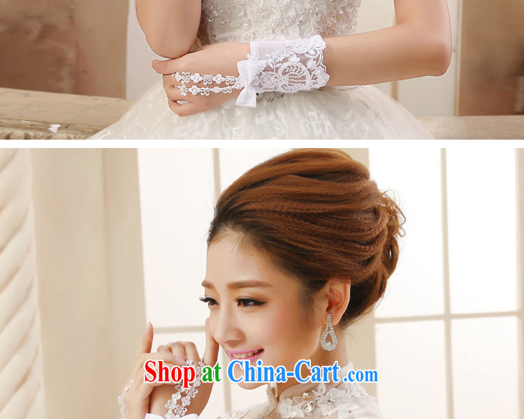 Honey, bride bridal wedding white gloves short lace-exposed the US bridal jewelry jewelry wedding dresses with white picture, price, brand platters! Elections are good character, the national distribution, so why buy now enjoy more preferential! Health