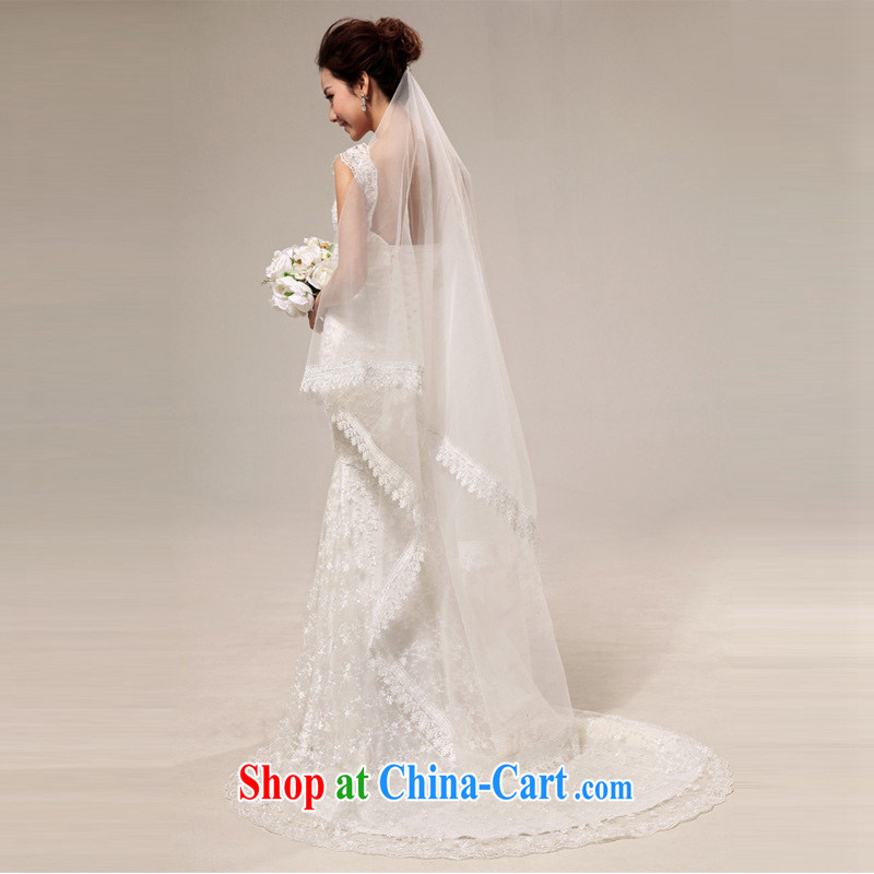 light at the old fashioned sense V lace beauty crowsfoot tail bridal wedding CTX 35 m White XXL, shallow end, shopping on the Internet