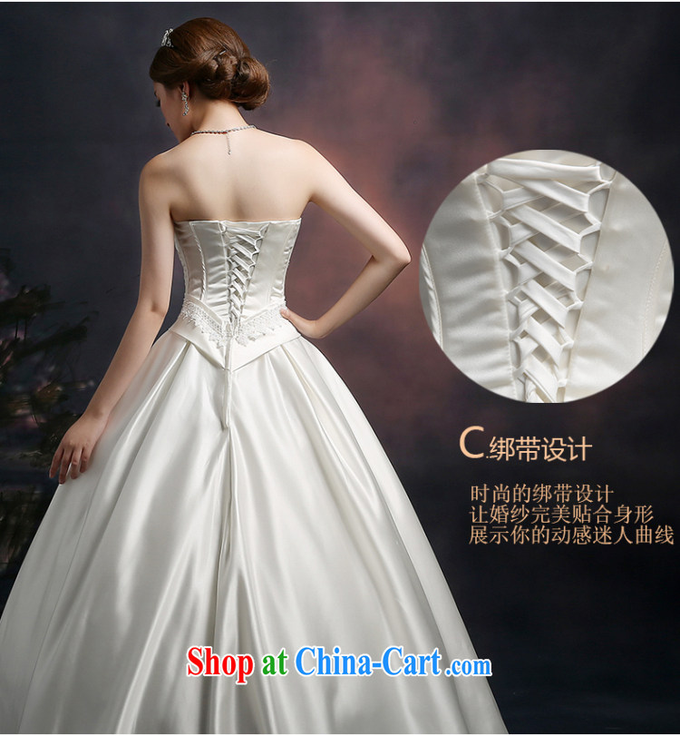Ting Beverly wedding dresses 2015 new wedding autumn Korean fashion graphics thin beauty wedding dresses tied with the code with white XXL pictures, price, brand platters! Elections are good character, the national distribution, so why buy now enjoy more preferential! Health