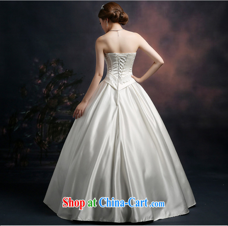 Ting Beverly wedding dresses 2015 new wedding autumn Korean fashion graphics thin beauty wedding dresses tied with the code with white XXL pictures, price, brand platters! Elections are good character, the national distribution, so why buy now enjoy more preferential! Health