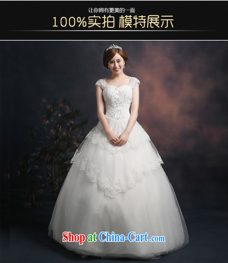 Ting Beverly wedding dresses 2015 new Korean fashion a Field shoulder wedding shoulders beauty lace inserts drill large numbers with white XL pictures, price, brand platters! Elections are good character, the national distribution, so why buy now enjoy more preferential! Health