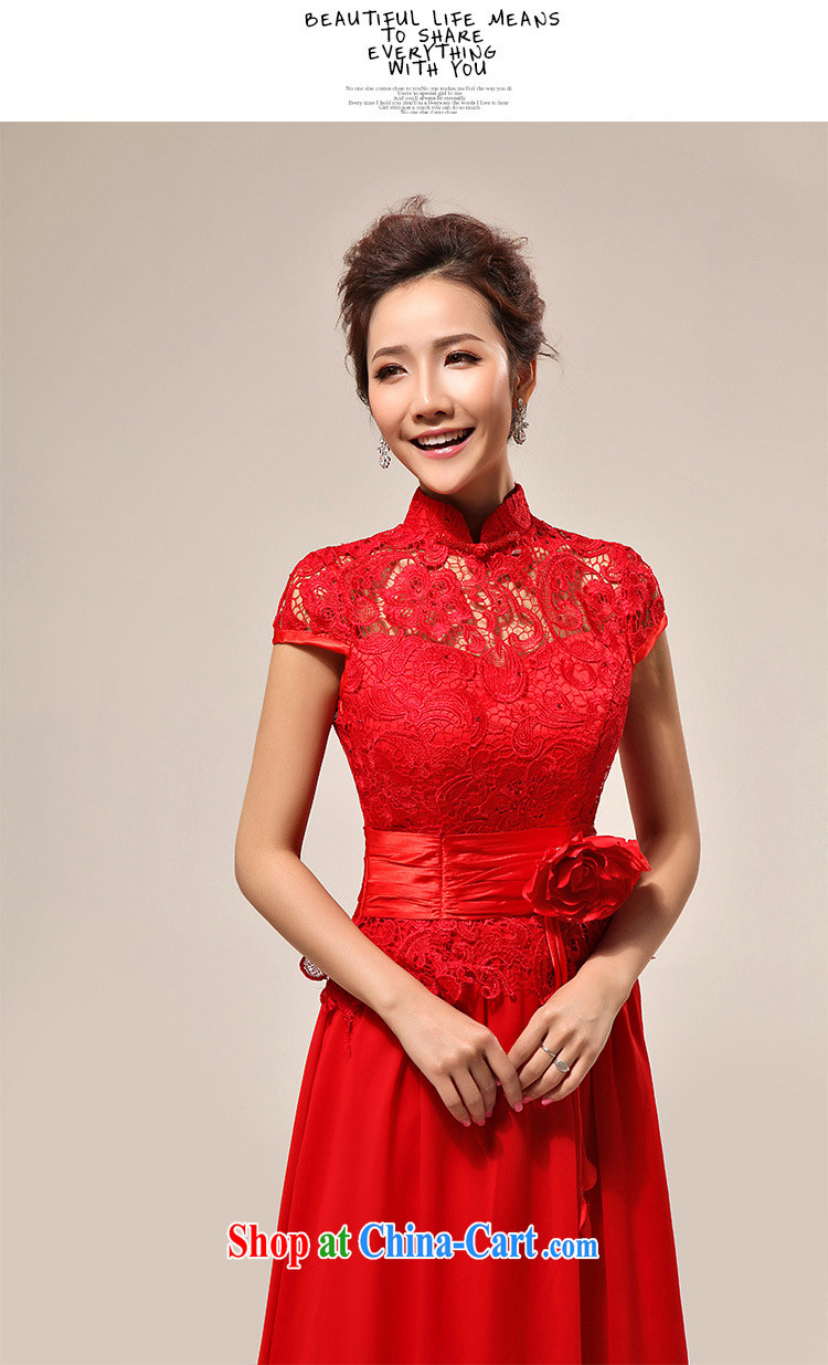 End a woman sexy outfit a Field shoulder red lace bridal wedding dress CTX LF 133 red XXL pictures, price, brand platters! Elections are good character, the national distribution, so why buy now enjoy more preferential! Health