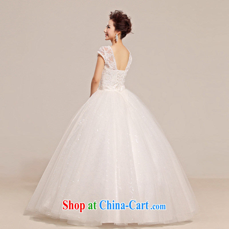 light at the lace the Field shoulder skirts floral decorations wedding dresses CTX HS 315 white XXL, shallow end, shopping on the Internet