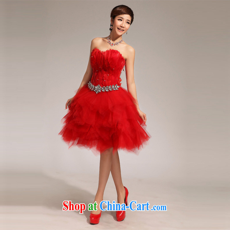 Shallow end bows dress uniform red dress small dress CTX LF 117 red XXL, shallow end, shopping on the Internet