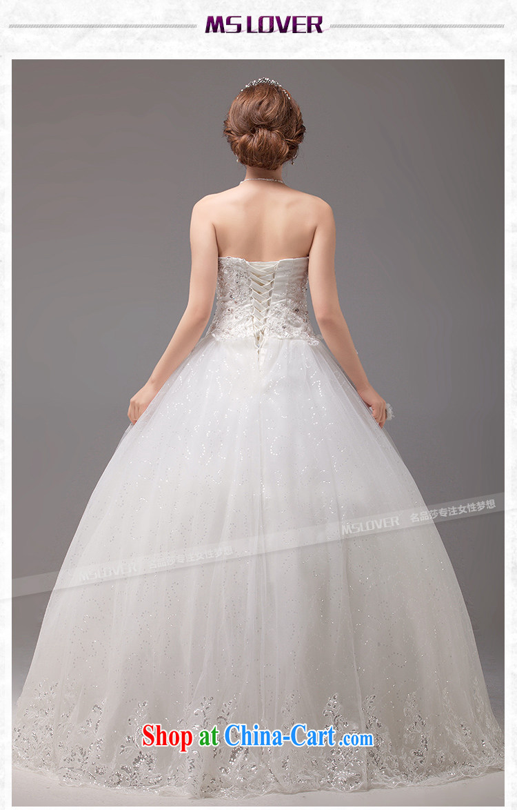 MSLover new asymmetric design, lace Princess bride Mary Magdalene Beauty Chest graphics thin with straps bridal wedding 0024 m White tailored pictures, price, brand platters! Elections are good character, the national distribution, so why buy now enjoy more preferential! Health