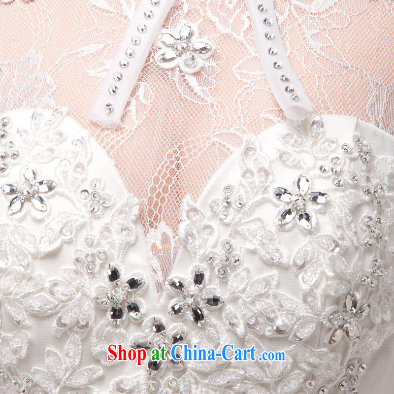 MSLover Royal Princess aura beauty wedding with long-sleeved wedding custom wedding 0026 m White tailored products (MSLOVER), and, on-line shopping