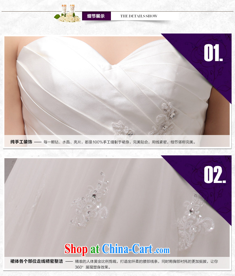 MSLover Korean sweet temperament Princess bride's heart-shaped bare chest lace beauty graphics thin with tie wedding 0030 white tailored pictures, price, brand platters! Elections are good character, the national distribution, so why buy now enjoy more preferential! Health