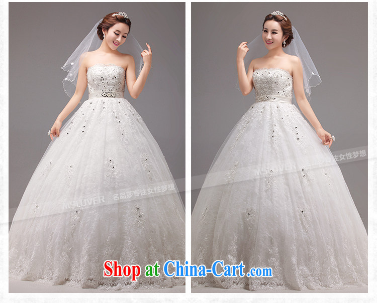 MSLover Korean-style wedding bridal wiped chest manually staple Pearl strap with wedding high waist pregnant wedding custom wedding 0033 white tailored pictures, price, brand platters! Elections are good character, the national distribution, so why buy now enjoy more preferential! Health