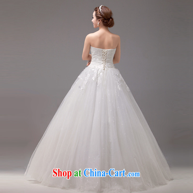 MSLover Korean sweet Temperament spent the chestnut skirt with Princess bride wiped off his chest and tied with a bridal suite 2109 m White tailored products (MSLOVER), and, on-line shopping