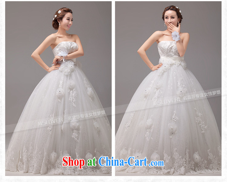 MSLover Han-soft and beautiful high waist floral skirt Gabon is wiped his chest to tie wedding pregnant wedding 2132 m White tailored pictures, price, brand platters! Elections are good character, the national distribution, so why buy now enjoy more preferential! Health
