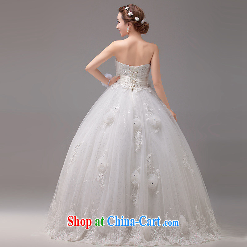 MSLover Korean-style soft and beautiful high waist floral skirt Gabon is wiped his chest and tied with wedding pregnant women wedding dresses 2132 white tailored products (MSLOVER), and, on-line shopping