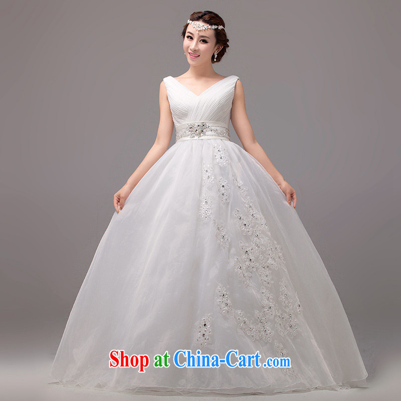 MSLover elegant double-shoulder Princess bridal beauty large skirts with tie-down wedding 2217 m White tailored products Windsor (MSLOVER), and, on-line shopping