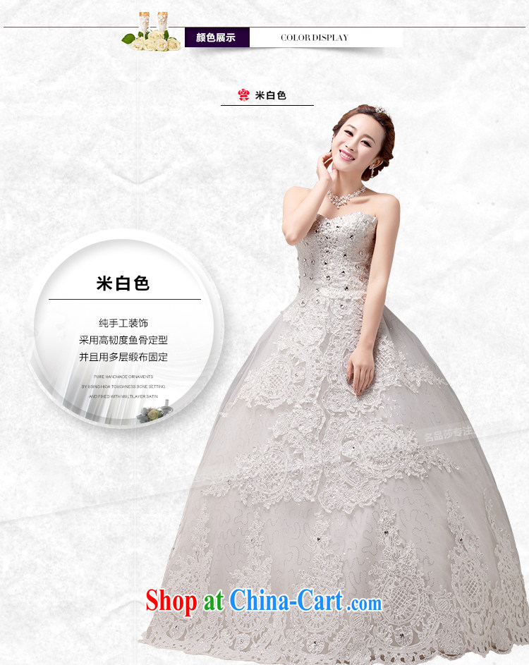 MSLover luxury lace Princess bride wiped his chest and tied with Japan and South Korea wedding 2256 m White tailored pictures, price, brand platters! Elections are good character, the national distribution, so why buy now enjoy more preferential! Health