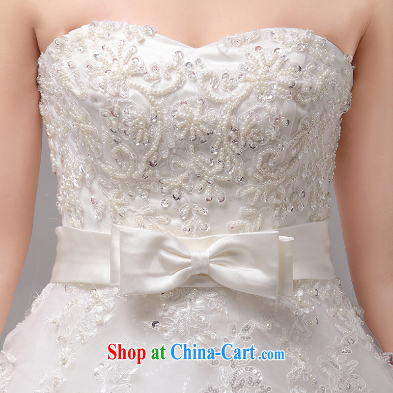 MSLover new style graphics thin Korean high-waist pregnant wedding beauty with a strap bridal lace bare chest bridal suite 2261 m White tailored products (MSLOVER), and, on-line shopping