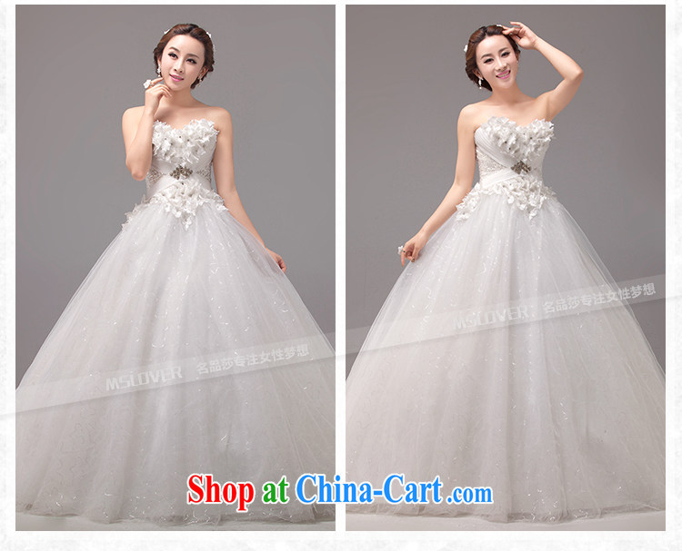 The MSLover skirt with ultra-top Korean-style wedding dream flowers style graphics thin Princess bride wiped his chest to tie wedding 2264 white tailored pictures, price, brand platters! Elections are good character, the national distribution, so why buy now enjoy more preferential! Health