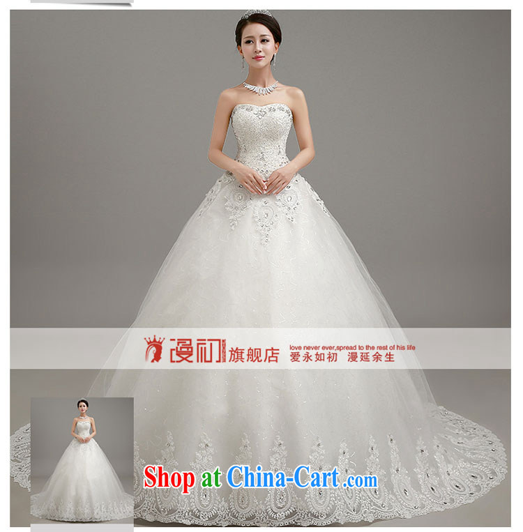 Early definition 2015 wedding dresses Korean wiped chest graphics thin tail wedding dresses with straps shaggy dress wedding large white tail. Contact customer service pictures, price, brand platters! Elections are good character, the national distribution, so why buy now enjoy more preferential! Health