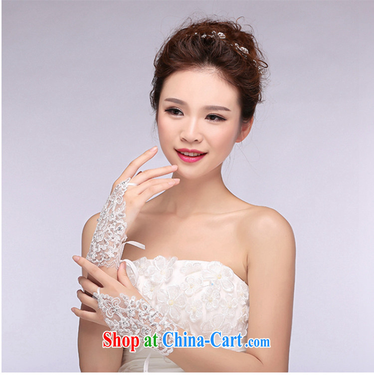 Hi Ka-hi 2014 new bridal gloves white lace short strap wedding missed the gloves NS 06 pictures, price, brand platters! Elections are good character, the national distribution, so why buy now enjoy more preferential! Health
