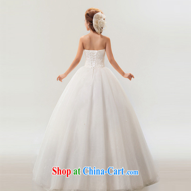 light at the wedding Korean sweet bow-tie lace bridal wedding wedding dresses CTX HS 159m White XXL, shallow end, shopping on the Internet