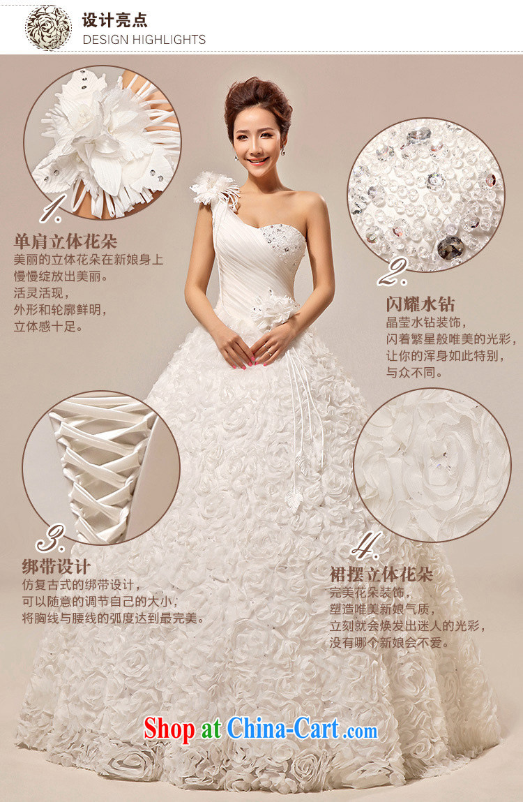 light at the wedding dresses sweet Princess with bride single shoulder wiped chest wedding CTX HS 291m White XXL pictures, price, brand platters! Elections are good character, the national distribution, so why buy now enjoy more preferential! Health